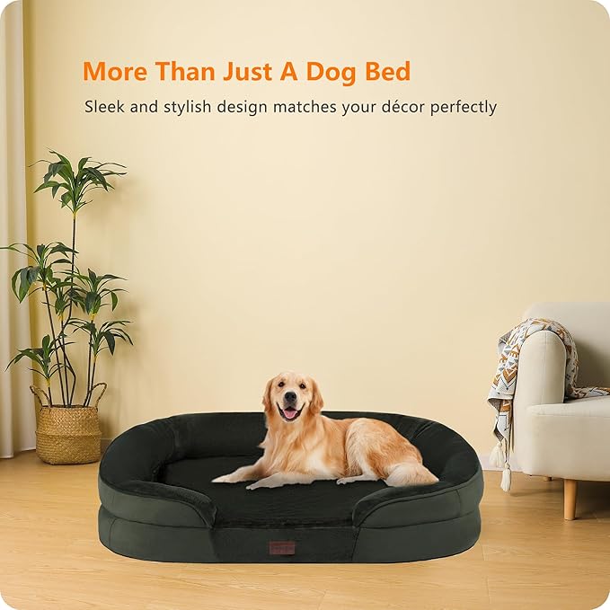 Dwanton Orthopedic Dog Bed for Large Dogs - Image 9