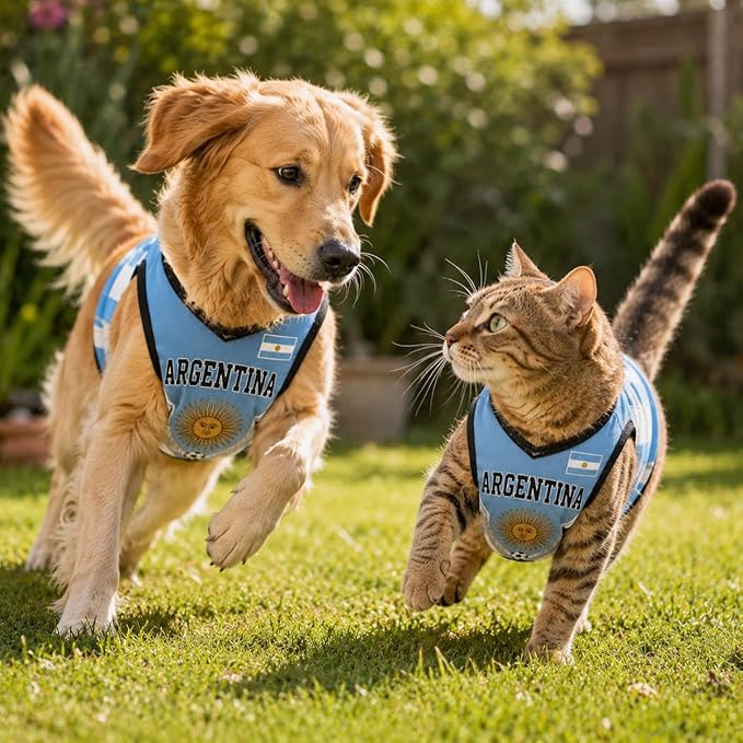 V-DECORPARKS Dog Jersey Custom Name Number, Pets Soccer Jersey - Image 4