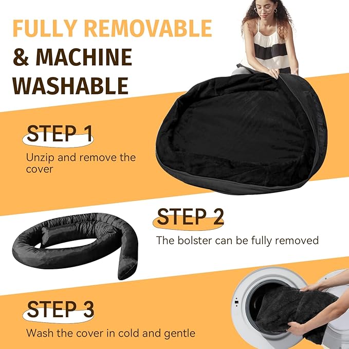 Orthopedic Dog Bed for Medium Dogs, Waterproof Dog Bed - Image 7