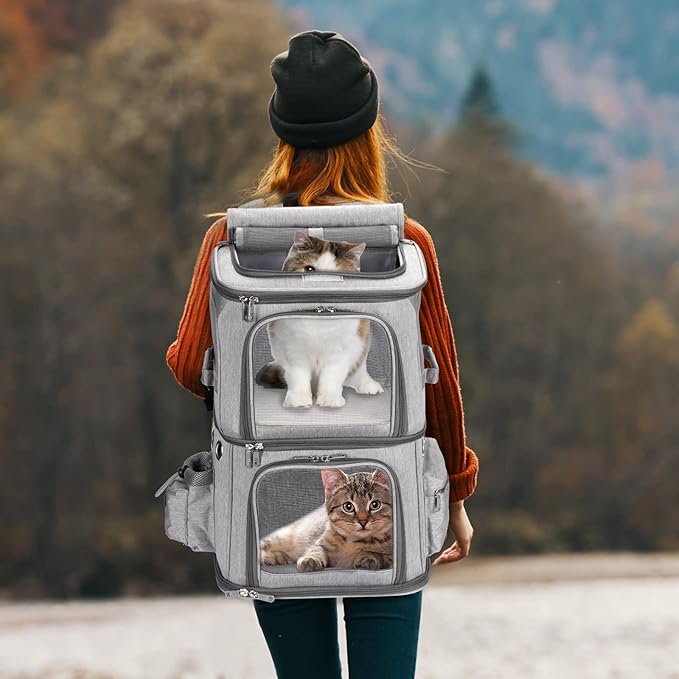 HOVONO Double-Compartment Pet Carrier Backpack - Image 7