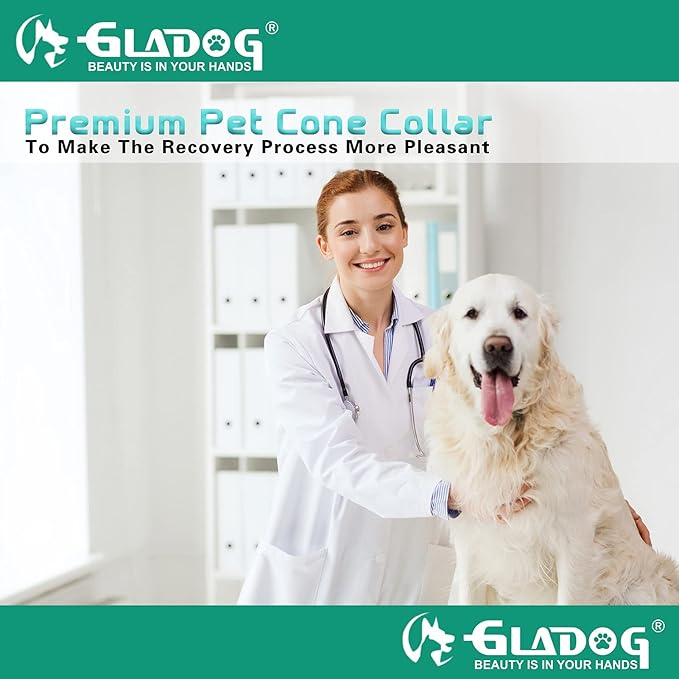 GLADOG Soft Dog Cone Collar – 3 Similar Sizes per Set - Image 6