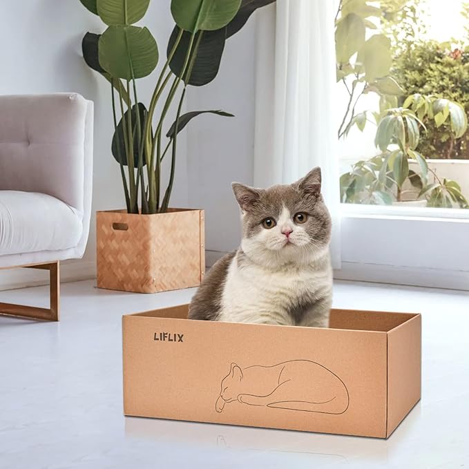 LIFLIX Cardboard Cat Scratcher - Image 8
