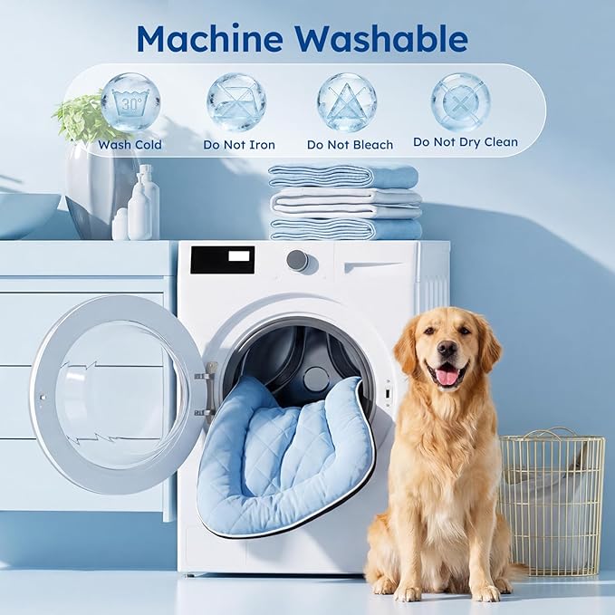 ZOMISA Cooling Dog Bed Q-MAX >0.5, Cooling Crate Mat - Image 8