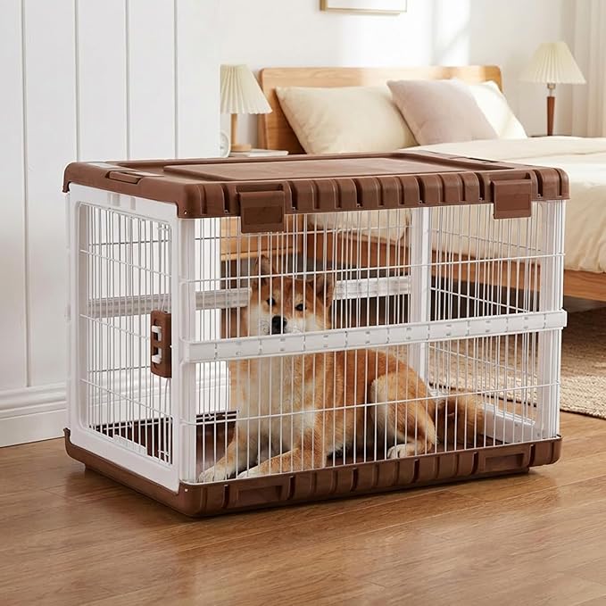 ZOMISIA Collapsible Dog Crate for Large Dogs - Image 9