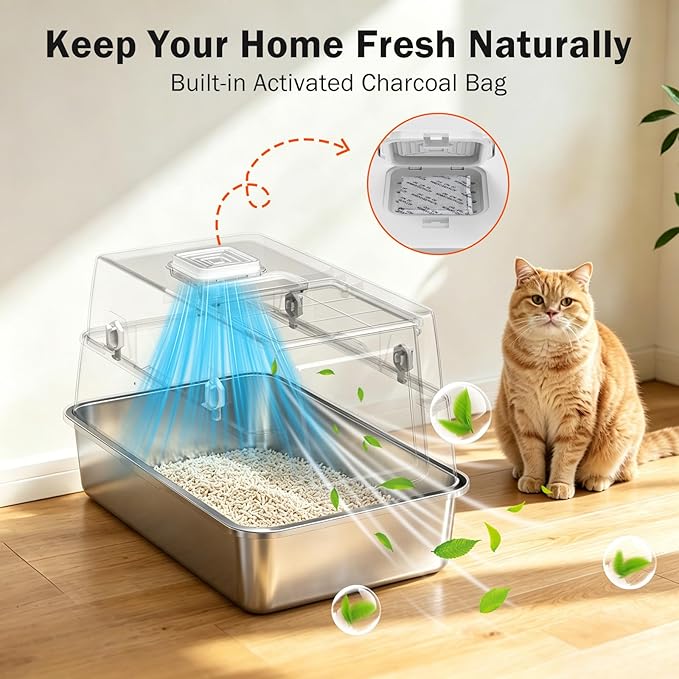 Stainless Steel Litter Box - Image 7