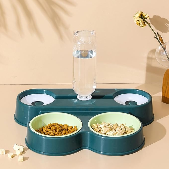 Dogs Bowl Automatic Cats Food 4 in 1 Pet Feeders - Image 9
