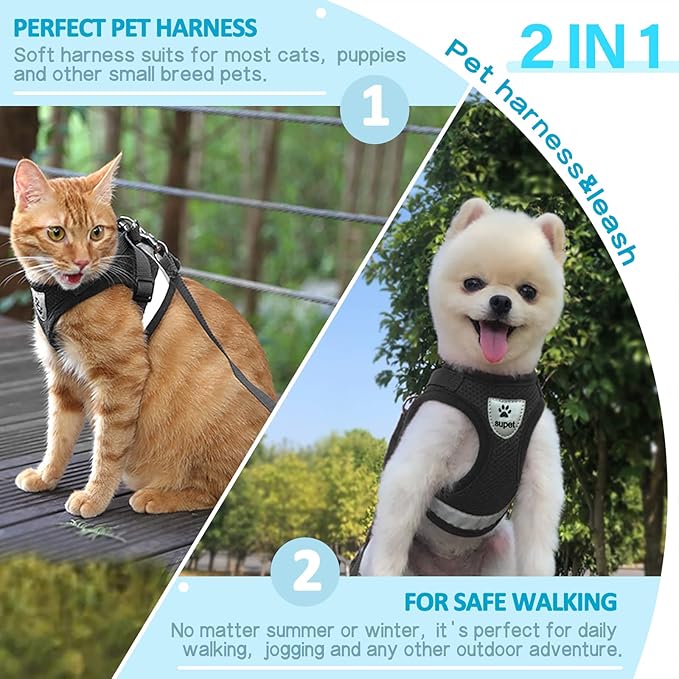 Supet Cat Harness and Leash Set - Image 5