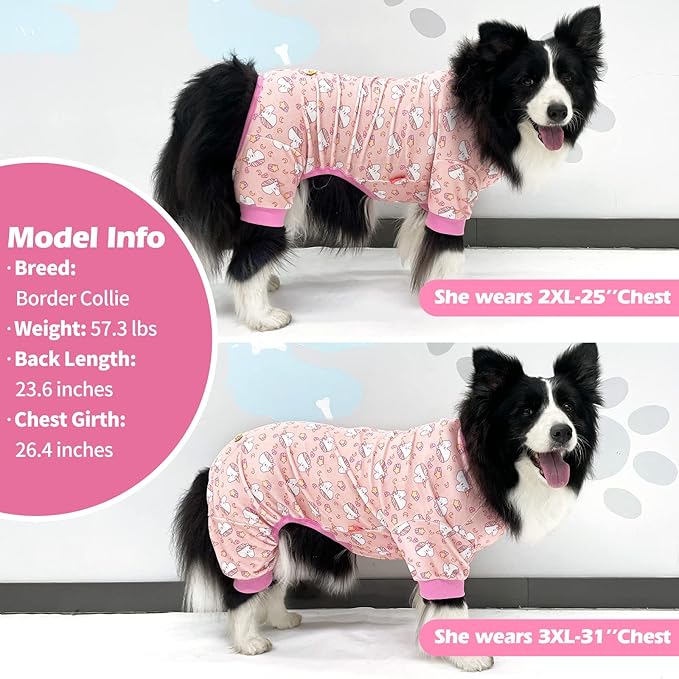KYEESE Dog Pajamas Velvet Dog Pajamas Medium Sized Dogs Soft Dogs Clothes Pjs - Image 7