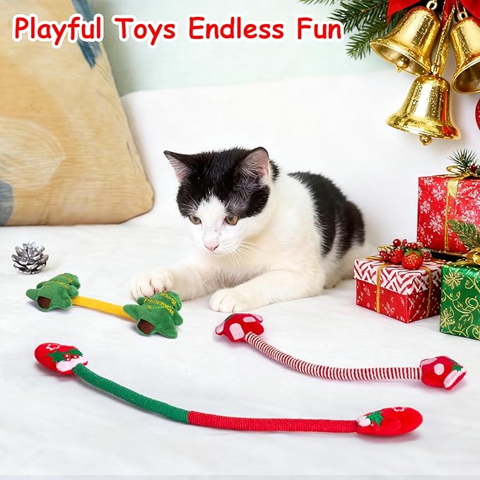 Retro Shaw Cat Chew Ropes 3PCS, Kitten Teething Toys - Image 7