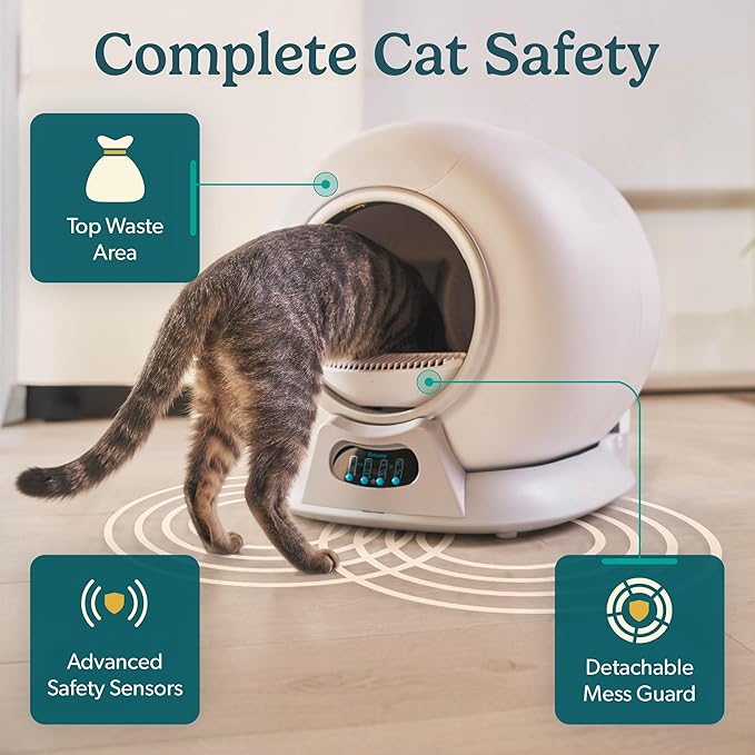 Petcove Automatic Self Cleaning Litter Box - Image 9
