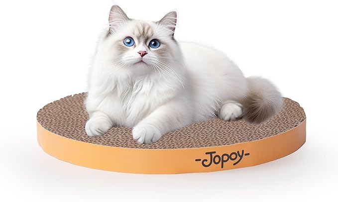 Round Cat Scratcher Replacement Pads -Circle Scratcher Pad Cardboard Cat - Image 6