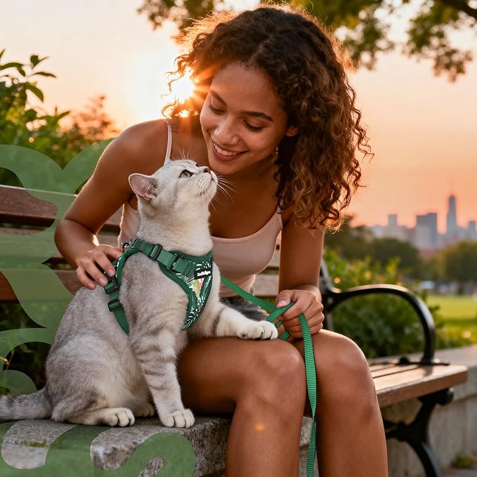 rabbitgoo Cat Harness and Leash Set, Escape Proof Vest Harness - Image 9