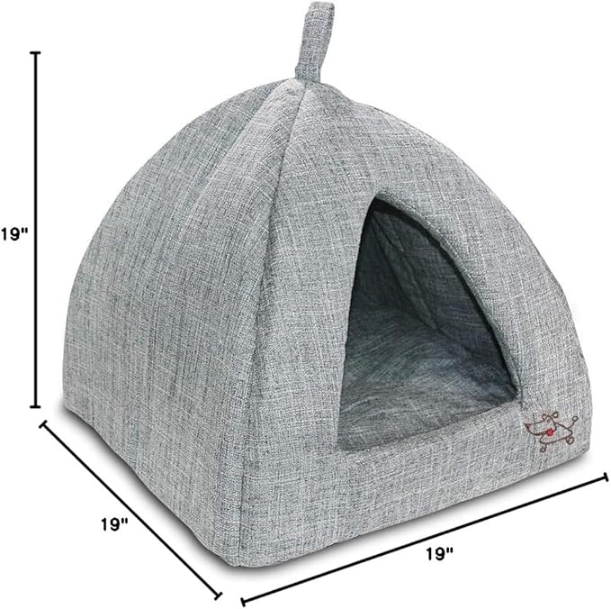 Best Pet Supplies Dog House Bed Crate Mat Tent Indoor Round Soft Plush - Image 7