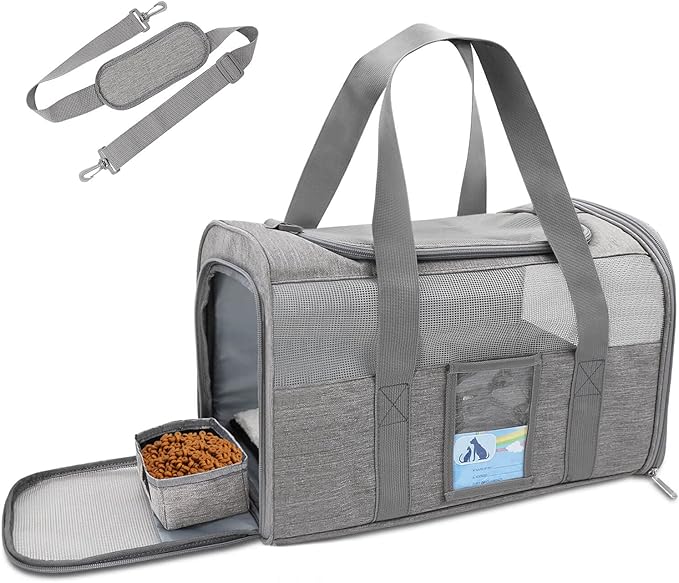 Refrze Cat Carrier for Large Cats 20 lbs, Medium Cat Under 25 lbs, Dog Carriers - Image 8