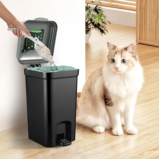 Small Trash Can for Dog Poop Cat Litter Outdoor & Indoor - Image 7