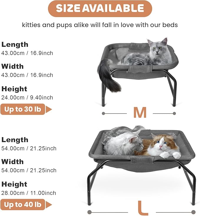 JUNSPOW Large Cat Hammock Bed - Image 6