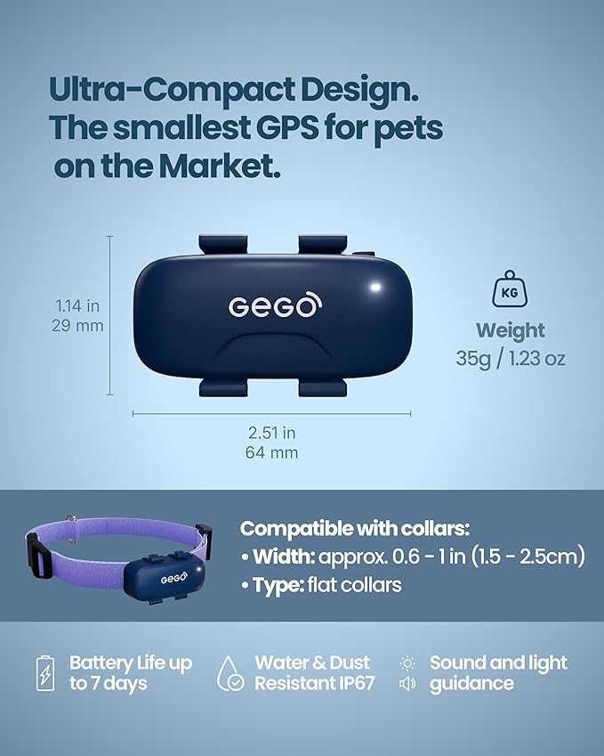 GEGO PET – Real-Time GPS Pet Tracker - Image 7