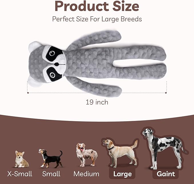 SHARLOVY No Stuffing Dog Toys 5 Pack, Crinkle Interactive Dogs Toy - Image 8