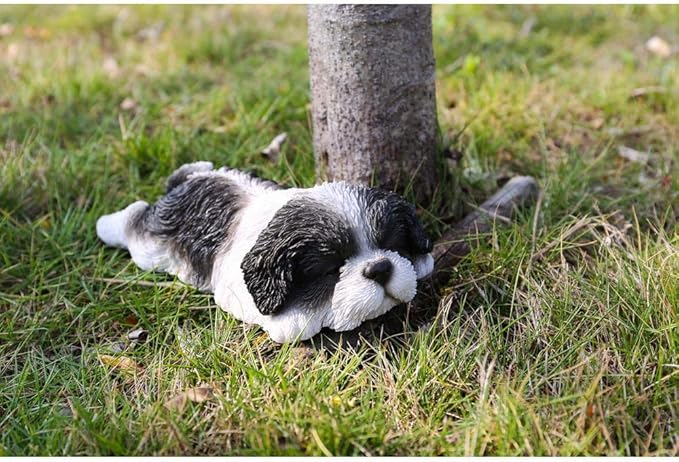 Hi- Line Gift 87710-J Shih Tzu Puppy Sleeping Pet Pals Statue - Image 5
