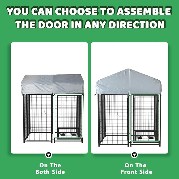 LEMBERI 4x4x4 Outside Dog Kennel - Image 7