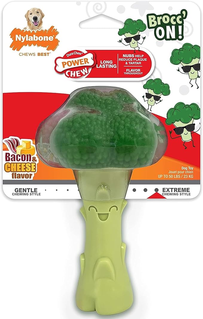 Nylabone Broccoli Power Chew Toy - Image 13