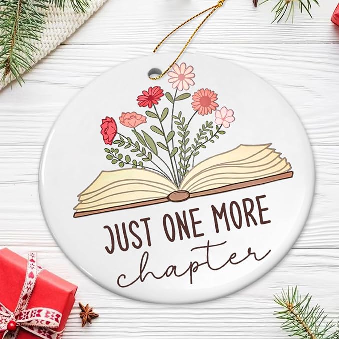 Book Lover Ornament, Books Ornaments - Image 7