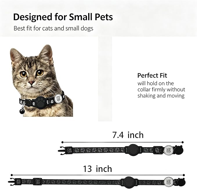 Cat Tracker with QR Code GPS Collar - Image 6