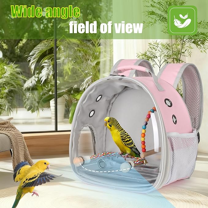 Portable Parrot Travel Cage Carrier - Image 5