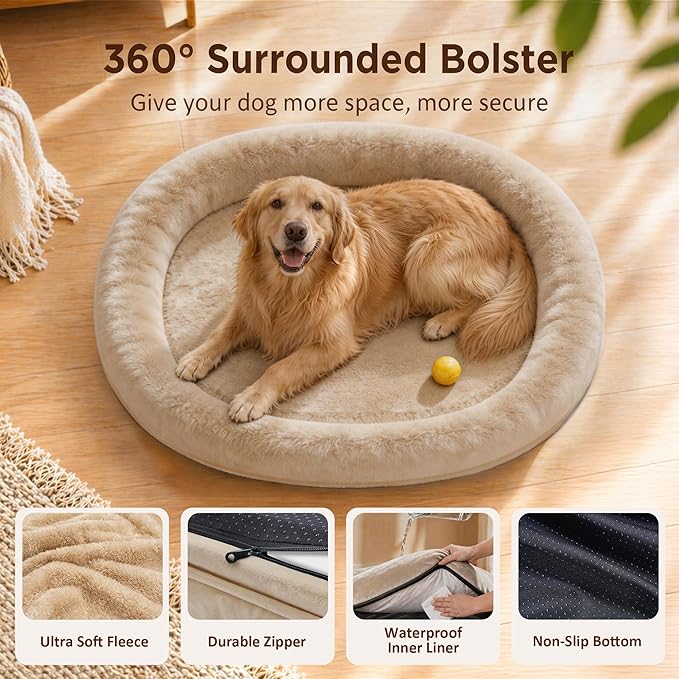 Orthopedic Dog Bed for Large Dogs, Waterproof Dog Bed for Large Size Dogs - Image 7