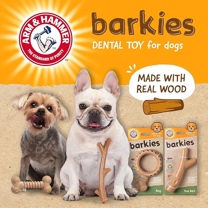 Arm & Hammer for Pets Barkies Tree Branch Compressed Wood Collection, 8 Inch - Image 9