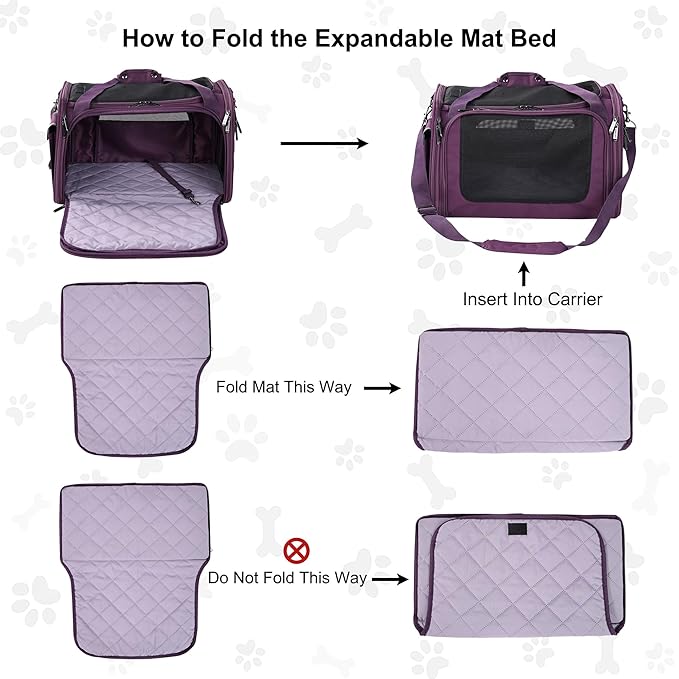 EliteField Deluxe Soft-Sided Pet Carrier, Travel Bag - Image 7