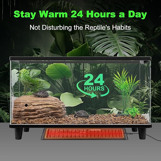 LUCKY HERP Reptile Heat Pad 8x12 Inch 16w, Under Tank Terrarium Heating Pad - Image 7