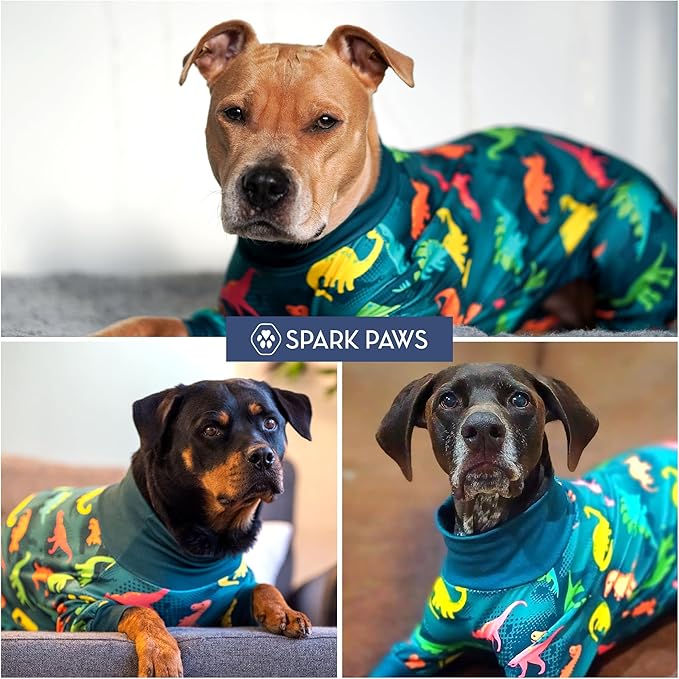 Spark Paws Dog Pajama, Dog Recovery Suit Male, Ultra-Soft and 4-Way Stretch - Image 7