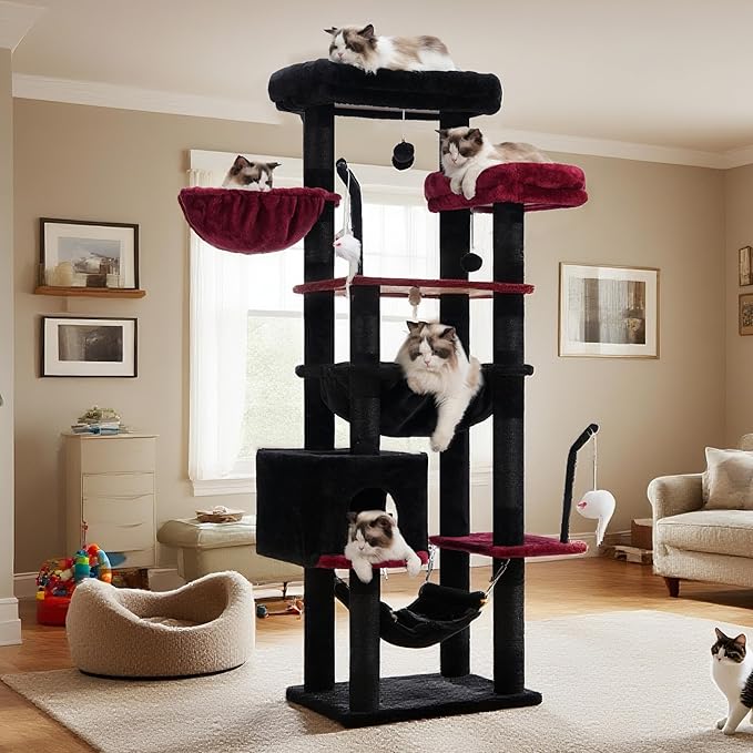 Gitelsnour Gothic Cat Tree, Cat Tower - Image 9