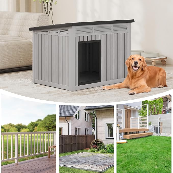 Fancyango Large Weatherproof Dog House - Image 7
