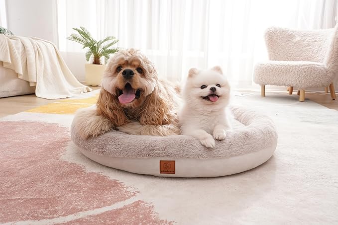 Round Donut Dog Bed – Luxury Orthopedic Dog Beds - Image 8