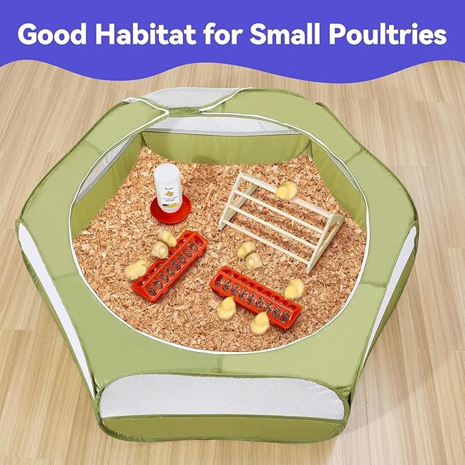 Pawaboo Chick Brooder Box for Chick Starter Kit, Brooder Pen/Chicken Supplies - Image 7