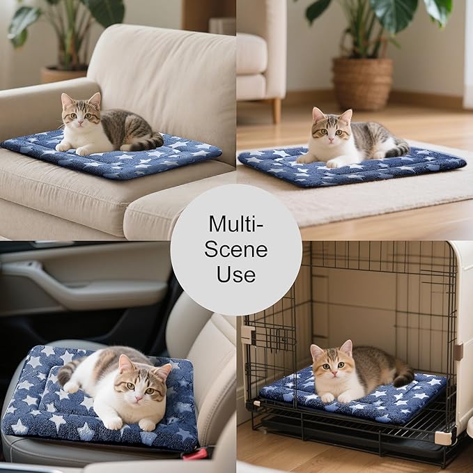 Dog Bed Mat, Reversible Crate Pad & Cute Dog Bed - Image 7