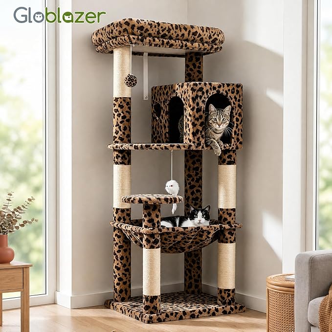 Globlazer Leopard Cat Tree Tower - Image 7