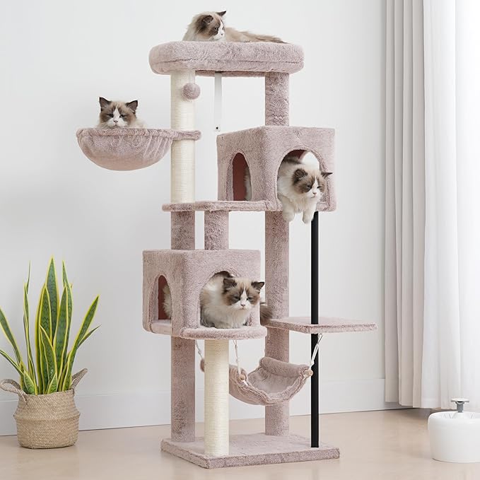 Gitelsnour 51.2'' Cat Tree Tower, Cat Tower - Image 8