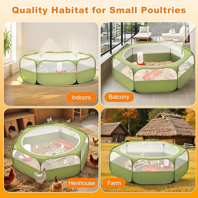 Pawaboo 6-in-1 Chicken Brooder Box - Image 7
