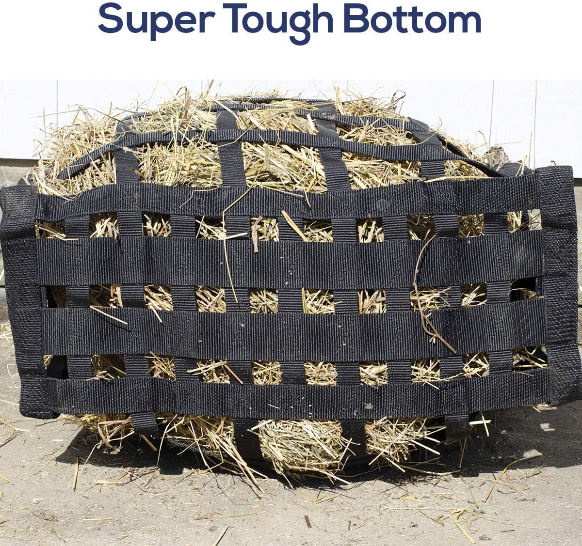 Derby Originals Easy Feeder Horse Hay Bag with Super Tough Bottom and 1 Year Warranty, red, 3"x3.5"