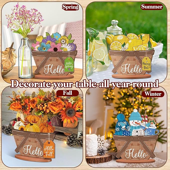 42 Pcs Small Interchangeable Flower Basket Memorial Day Decor Holiday Seasonal - Image 7