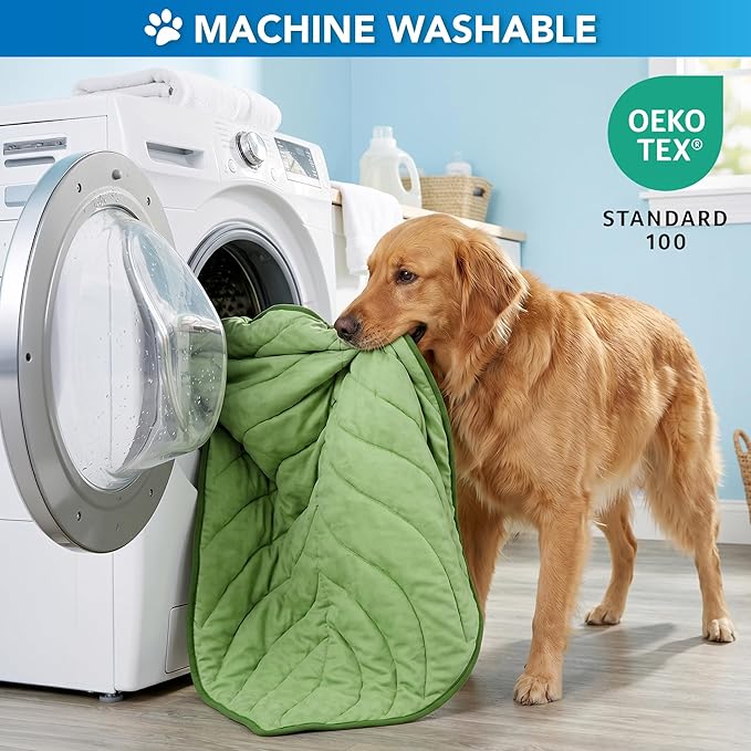 PetAmi Dog Cooling Mat, Leaf Shape, Pet Pad - Image 8