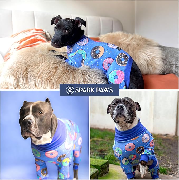 Spark Paws Dog Pajama, Dog Recovery Suit Male, Ultra-Soft and 4-Way Stretch - Image 7