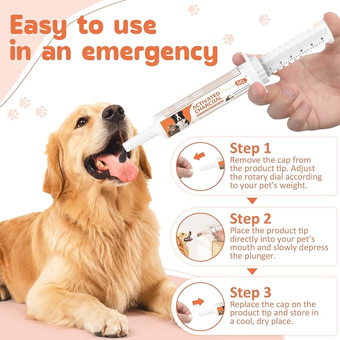 Activated Charcoal Paste for Dogs & Cats – 30 ml First Aid for Pet Poison - Image 8
