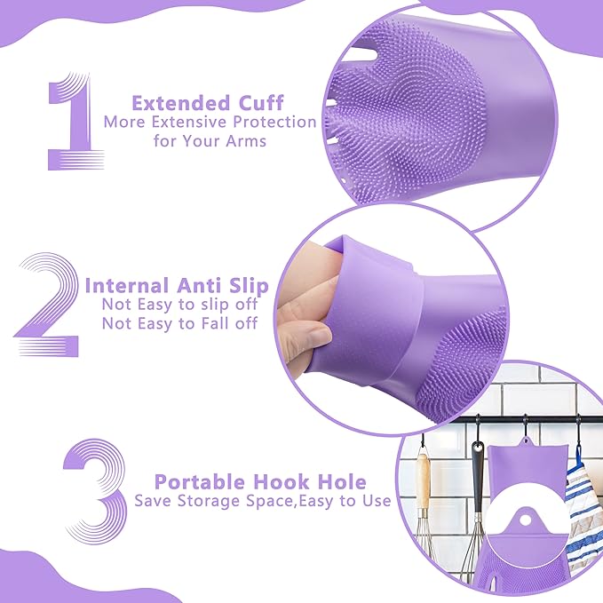 Pet Grooming Gloves—Dog Washing Gloves - Image 6