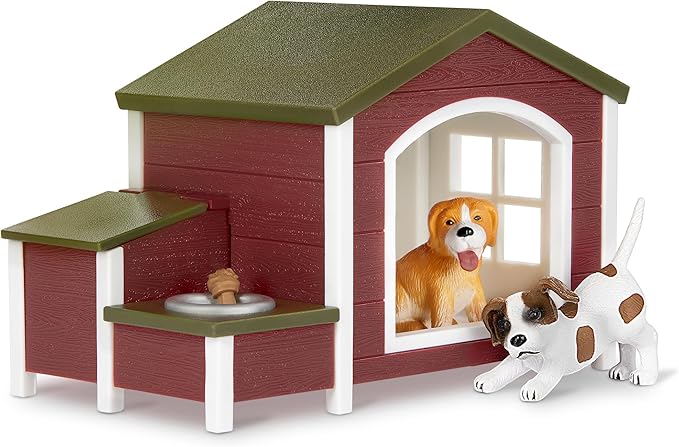 Terra by Battat – 5 Pieces Dog House Playset - Image 9