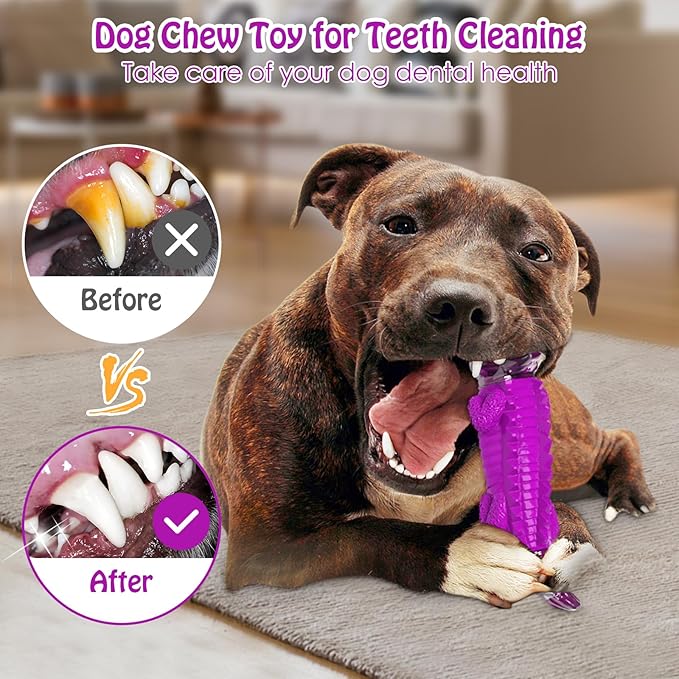 Jeefome Dog Chew Toys for Aggressive Chewers: Puppy Teeth Chew Toy - Image 7