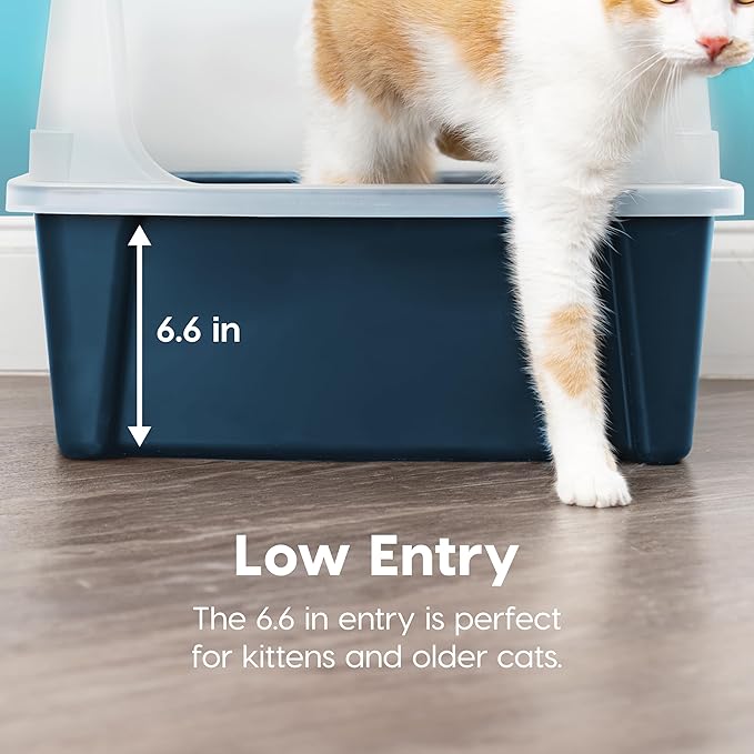 IRIS USA Cat Litter Box XX-Large Open Top - Image 7